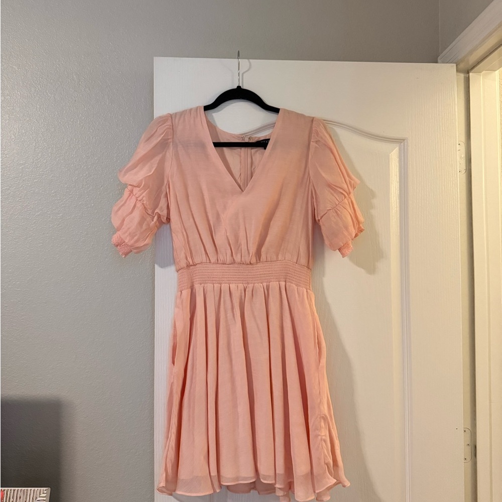 1. State Blush Mini Dress